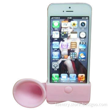 Horn Stand Portable Amplifier Speaker for Apple's iPhone 5/4S
